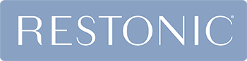 Restonic mattress logo